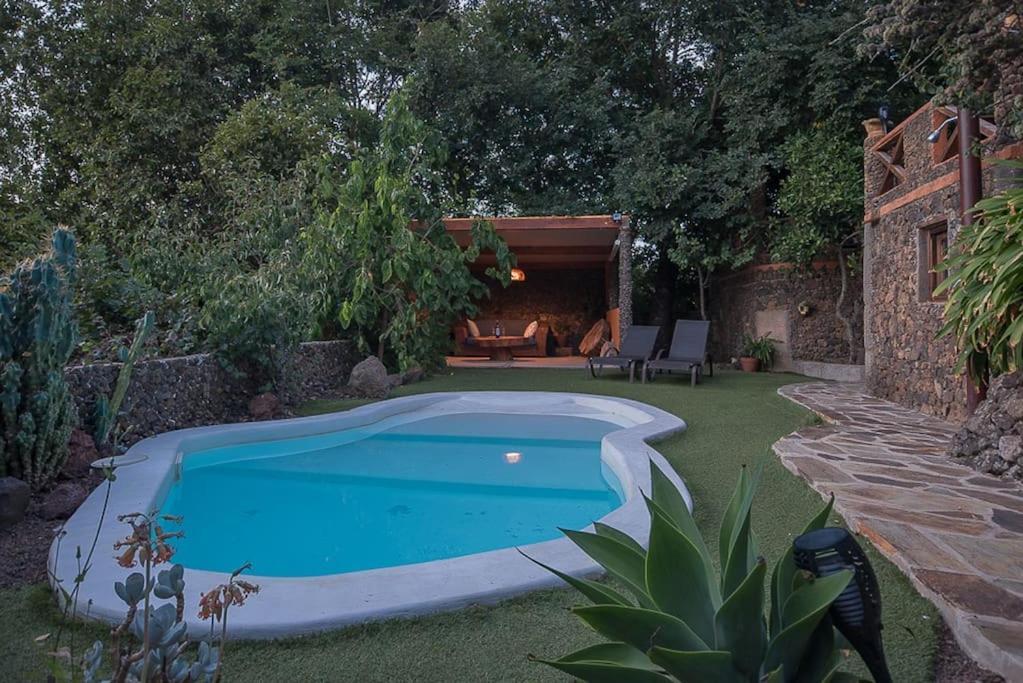 Los Matos, Canarian House In Valleseco Bagian luar foto