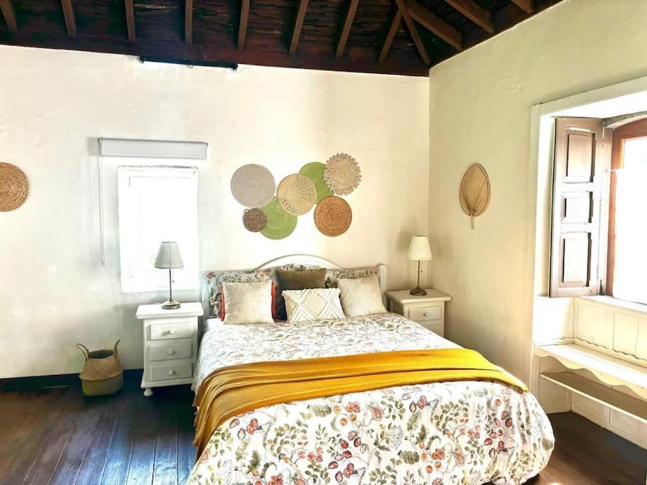Los Matos, Canarian House In Valleseco Bagian luar foto
