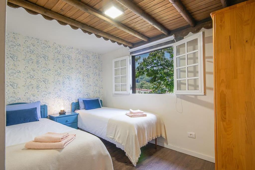Los Matos, Canarian House In Valleseco Bagian luar foto