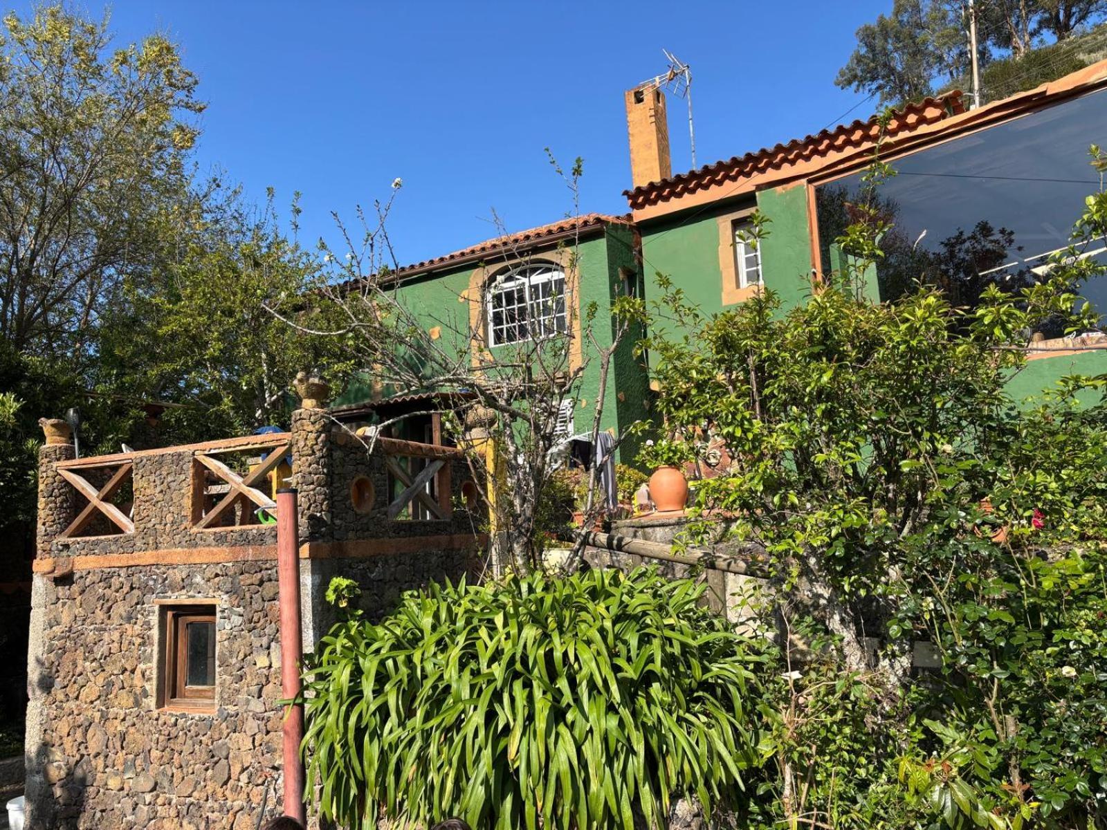 Los Matos, Canarian House In Valleseco Bagian luar foto